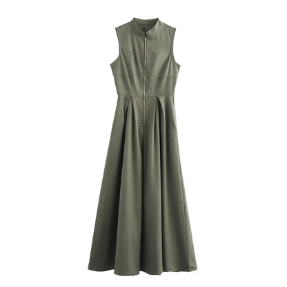 Vestiddo largo plisado