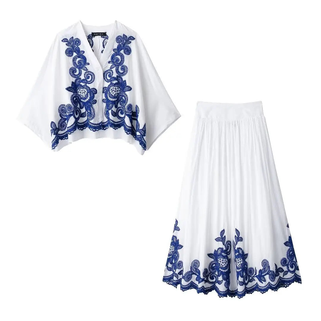 Conjunto Riviera Bordado - Conjunto 2 piezas